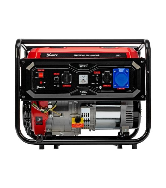 Электрогенератор бензиновый MTX RS-7000, 6 кВт, 74 дБ, 76 кг