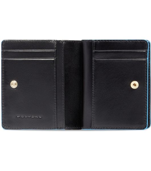 Кошелек женский Piquadro Blue Square PD6660B2R/N черный натур.кожа