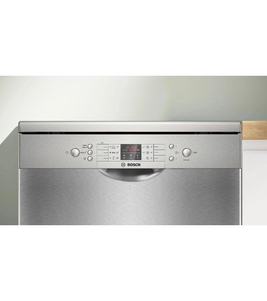 Посудомоечная машина Bosch Serie 2 SMS26AI00Q, нержавеющая сталь, 66 см, 12 компл., 48 дБ, класс А