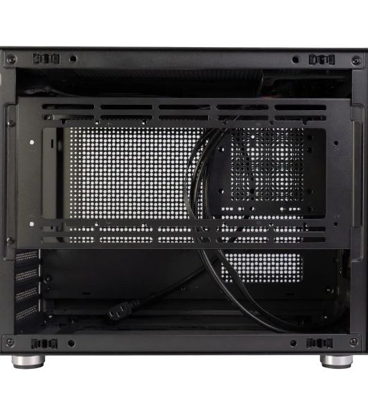 Корпус Midtower mATX Eurocase 00-01064257 MI05 черный без БП закаленное стекло USB 3.0