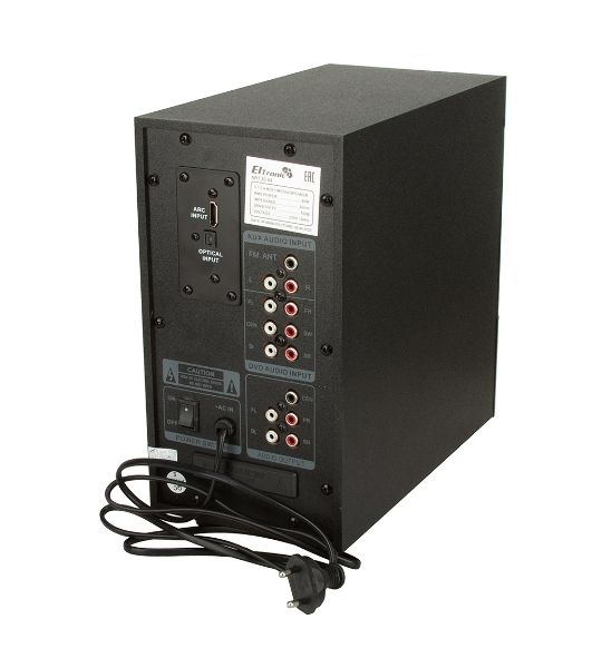 Акустическая система ELTRONIC (20-84) HOME SOUND черный