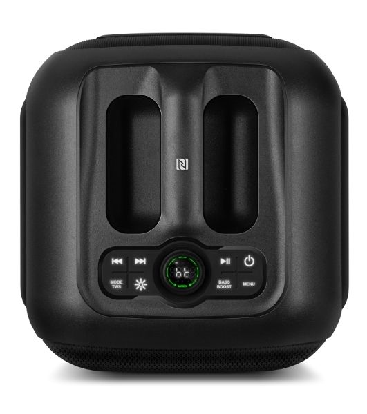 Портативная колонка SVEN PS-880, черный, 1.0, 110 Вт (RMS), Bluetooth, FM, USB, microSD, LED-дисплей, аккумулятор
