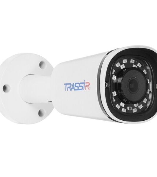 Уличная 8Мп IP-камера TRASSIR TR-D2181IR3 v3 3.6 с ИК-подсветкой.