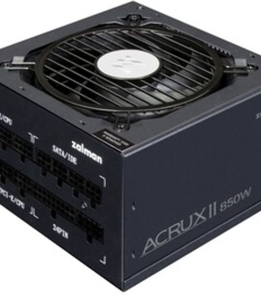 Блок питания Zalman ATX 850W ZM850-ARX2 80+ platinum (20+4pin) APFC 120мм fan 12xSATA Cab Manag RTL