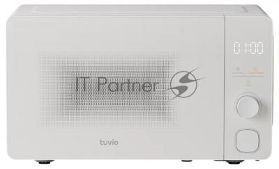 Микроволновая печь Tuvio MW05WB 20 л с функцией разморозки, регулировкой мощности и автоменю, белая