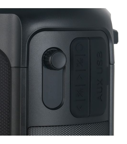 Колонка портативная Hyundai H-PS1025 черный 40W 2.0 BT 10м 3000mAh