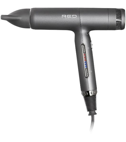 Фен Red Solution F582 серый/серебристый, 1500 Вт, ионизация