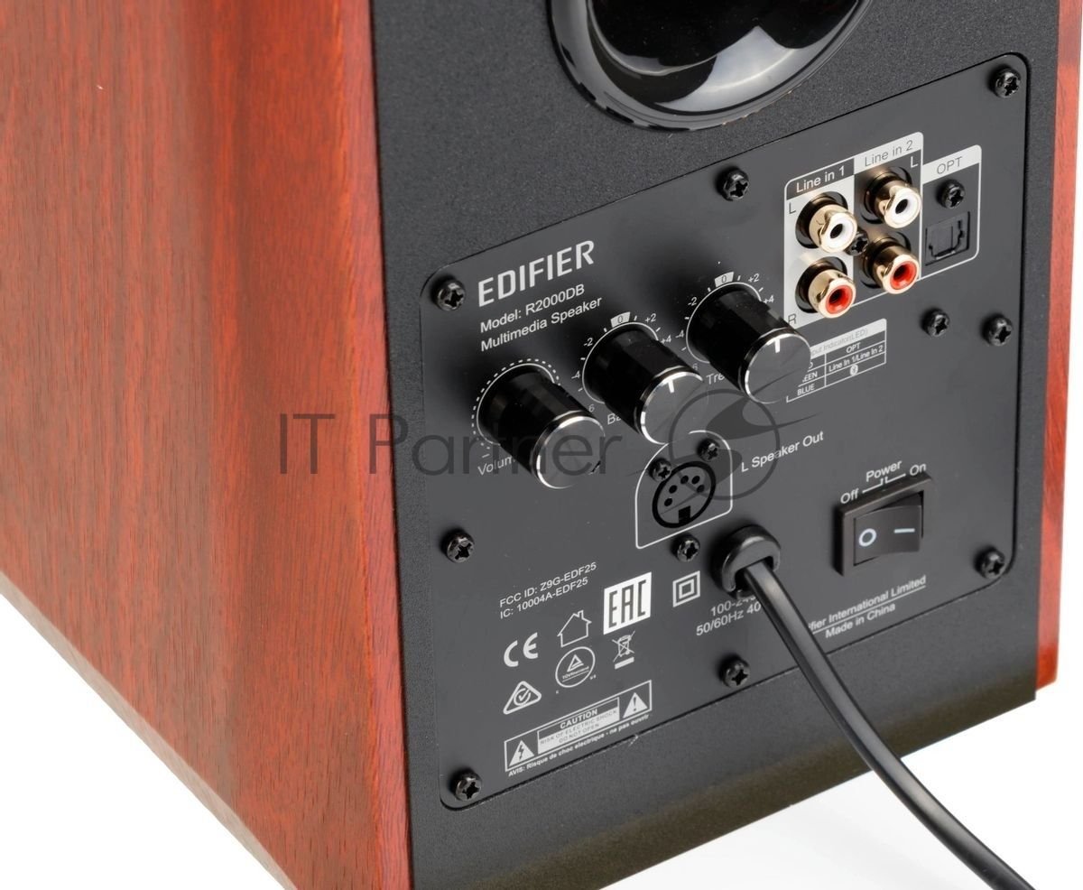Акустическая система Edifier R2000DB 2.0, 24Wх2 + 36Wх2, ПДУ, RMS