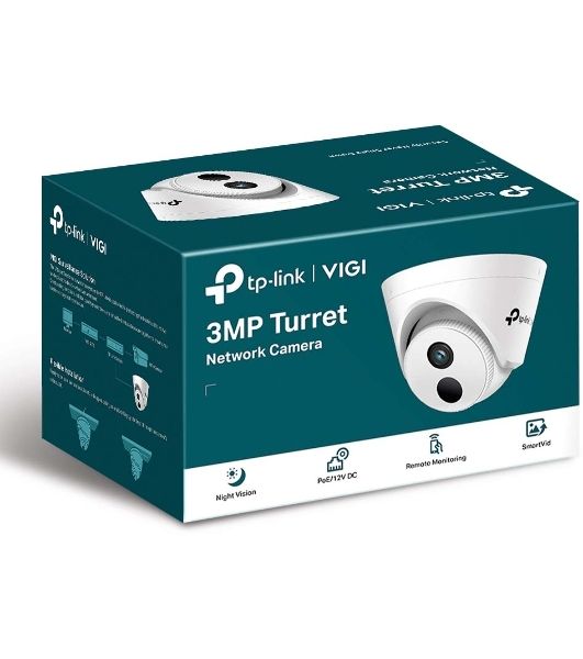 Турельная IP камера TP-Link VIGI C400HP-4 VIGI, 3 МП