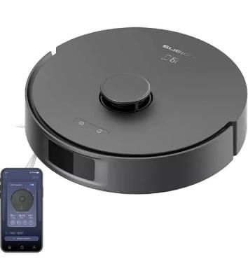 Робот-пылесос Polaris IQ Home PVCR 4750 черный, 5000 мAч Li-ion, уборка сухая/влажная, пылесборник контейнер 0,22 л