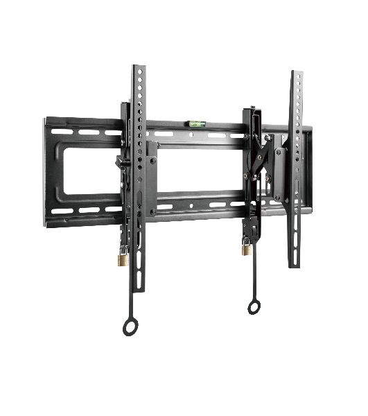 Универсальное наклонное настенное крепление Wize Pro T55X для 32"-80" дисплеев, Max VESA 600x400 мм, наклон +5/-12°, расстояние от стены 8-13,4 см, до 70 кг, черный