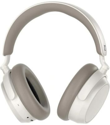 Беспроводные/проводные наушники Sennheiser Accentum Plus белый, полноразмерные, Bluetooth + Jack 3.5 мм, активное шумоподавление, до 50 ч