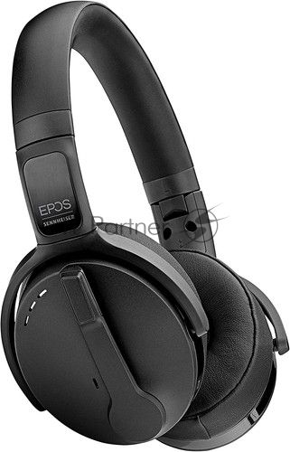 Беспроводные/проводные наушники EPOS Adapt 560 черный, накладные, Bluetooth + USB, активное шумоподавление