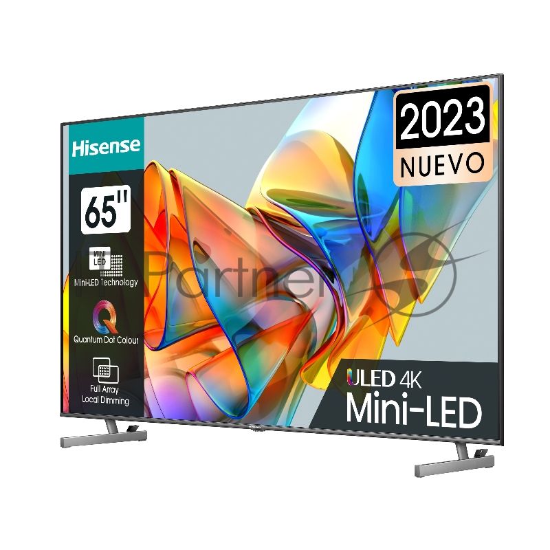 Телевизор Hisense 65" 65U6KQ темно-серый Mini-Led UHD 60Hz Vidaa