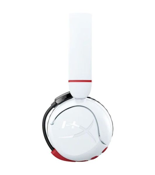Гарнитура HyperX Cloud Mini белый, беспроводная + проводная, Bluetooth, до 25 ч, совместимость с PS5, Xbox