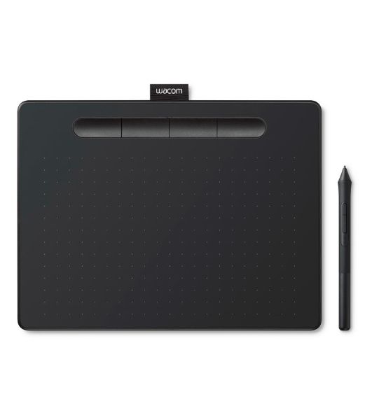 Графический планшет Wacom Intuos M CTL-6100K-B USB черный