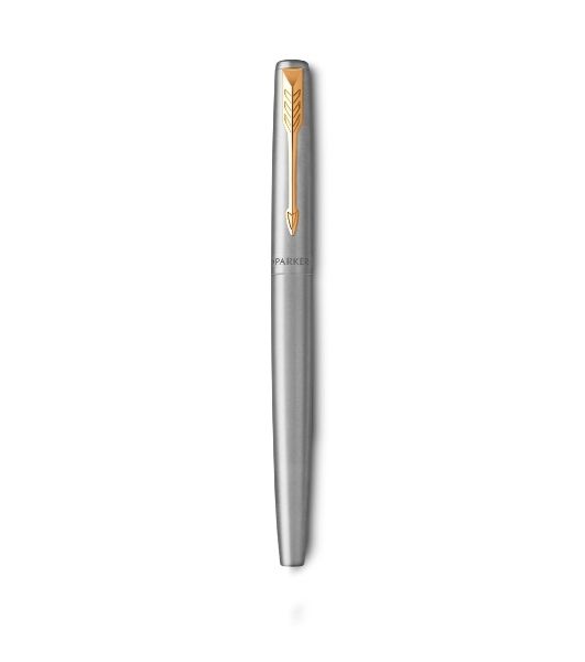 Ручка перьевая Parker Jotter Core F691 (CW2030948) Stainless Steel GT, M, сталь нержавеющая, подарочная коробка