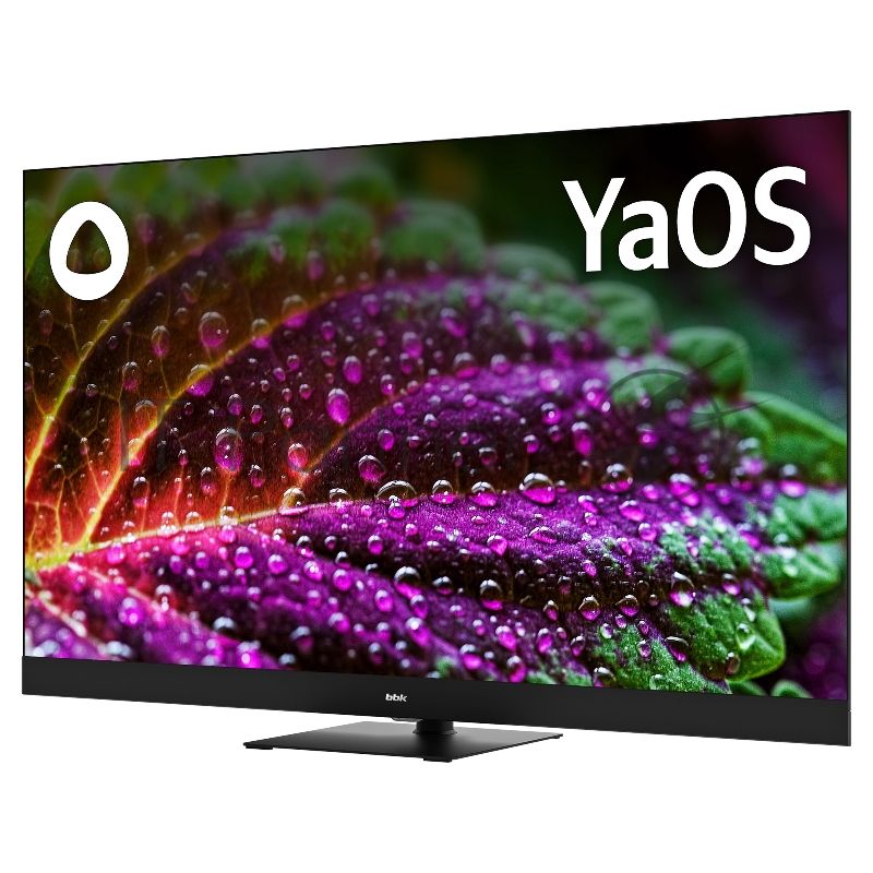 Телевизор BBK 50" 50LED-8259/UTS2C черный QLED UHD 60Hz Яндекс ТВ