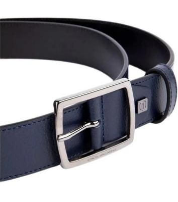 Ремень мужской Piquadro Modus CU6744MOS/BLU 125х3.5 см синий натур.кожа