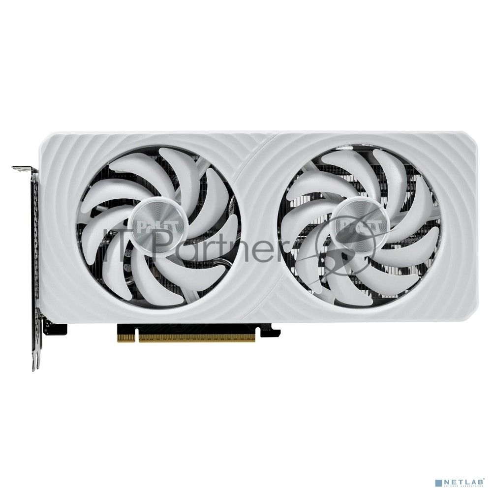 Видеокарта Palit PCIE16 RTX 5060 8Gb PA-RTX 5060 WHITE OC 8Gb белый