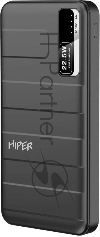 Портативный аккумулятор HIPER STX 10000 черный (10000 мА·ч, быстрая зарядка)