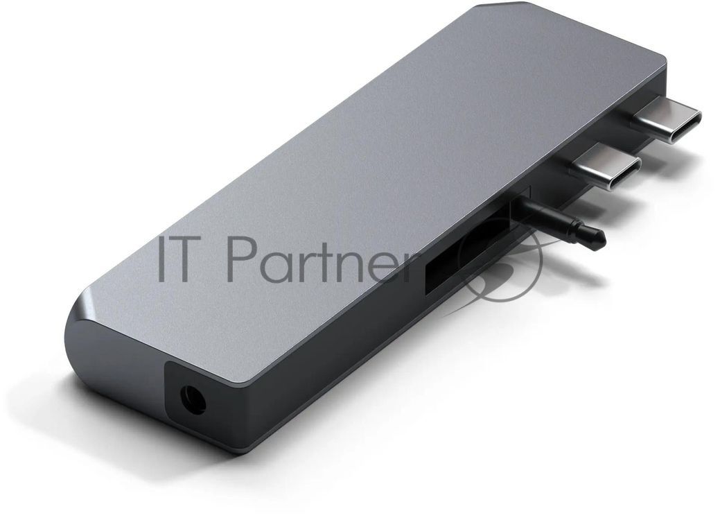 Док-станция Satechi ST-UCPHMIM, USB Type-C, USB 3.0/USB Type-C/RJ-45/Mini jack, USB