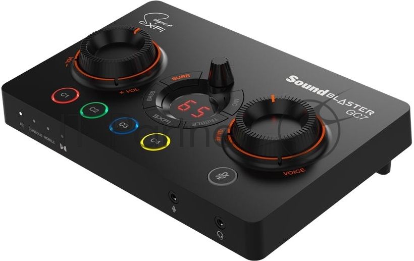Звуковая карта Creative USB Sound BlasterX GC7 (Super X-Fi Ultra DSP) 7.1 Ret
