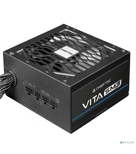 Блок питания Chieftec Vita SM3 BPX-850-C (ATX 3.1, 850W, 80 PLUS BRONZE, Active PFC, 120мм fan, Semi-modular Cable Management) Retail
