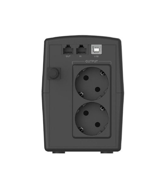 Источник бесперебойного питания CBR QUANTUM QTM-850C, 850ВА / 480Вт / 4 x IEC 320 C13 (компьютерный)