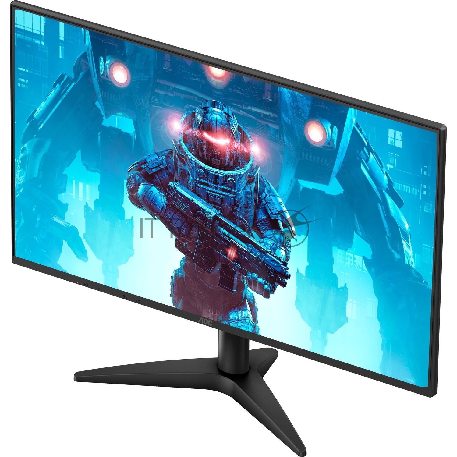 Монитор 27" AOC 27B36X IPS 1920x1080, 144 Гц, 4 мс, 16:9, 250 кд/м², HDMI, DisplayPort, Flicker Free, Low Blue Light, черный