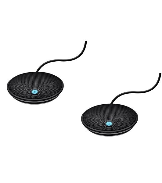 Микрофоны выносные проводные 2 шт. (989-000171) для Logitech ConferenceCam Group