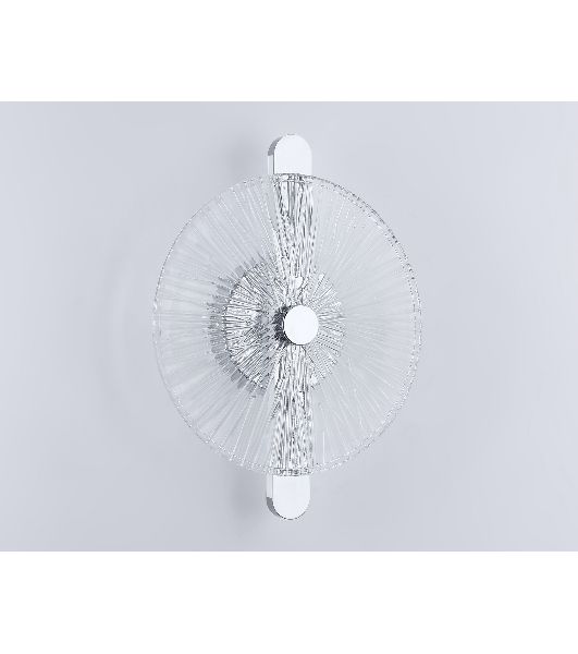 Настенный светодиодный светильник Ambrella light LH31141 СH/CL хром/прозрачный 13W 3000K 280*70*350