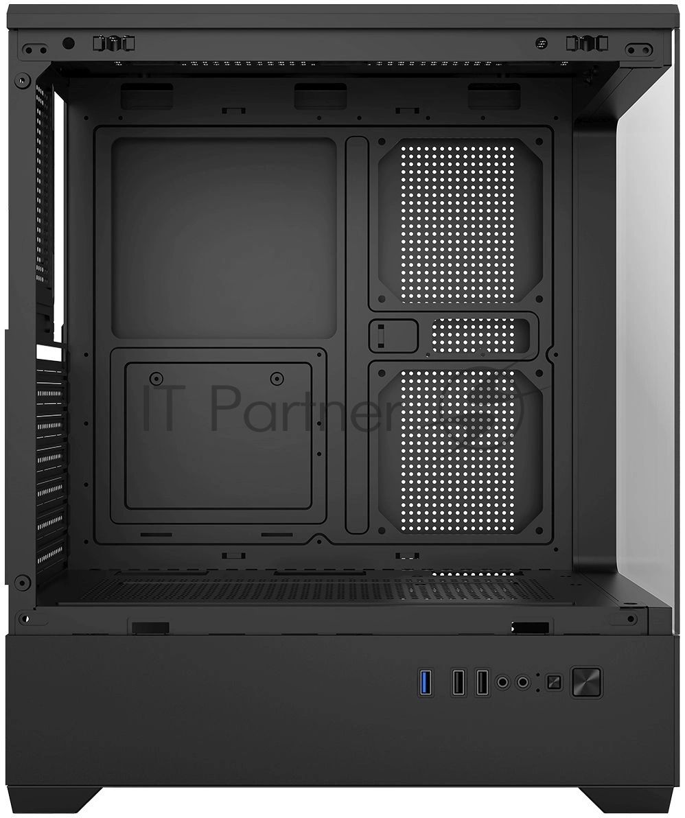 Корпус Bloody CC-127-BK, Midi-Tower, чёрный