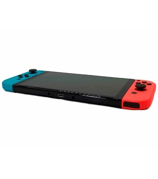 Игровая приставка Nintendo Switch OLED сине-красный