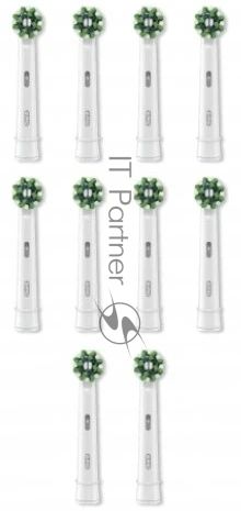 Насадка для зубных щеток Oral-B Pro Cross Action (упак.:10шт) белый Pro Cross Action и Pro 3D White