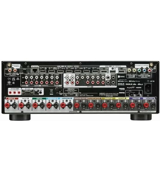 Ресивер AV Denon AVCX4800HBKE2 9.4 черный