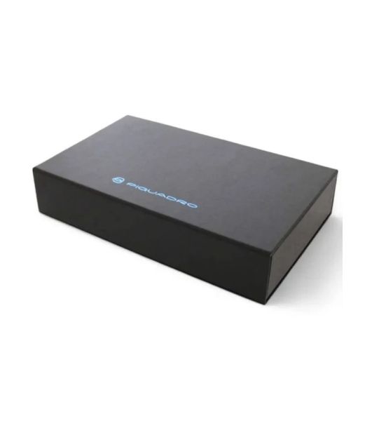 Ремень мужской Piquadro Blue Square CUBOX15B2R/BLU2, синий, натур.кожа