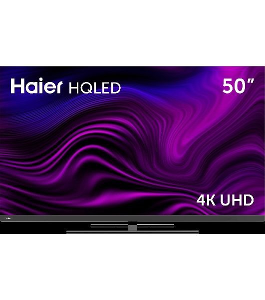 Телевизор Haier 50" AX Pro серебристый DLED 4K UHD 60Hz Smart TV Android TV