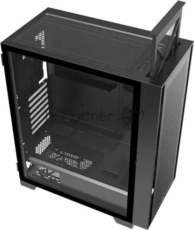 Компьютерный корпус Montech AIR 1000 LITE черный без БП ATX 1x120мм 3x140мм 2xUSB3.0 1xUSB3.1 audio bott PSU