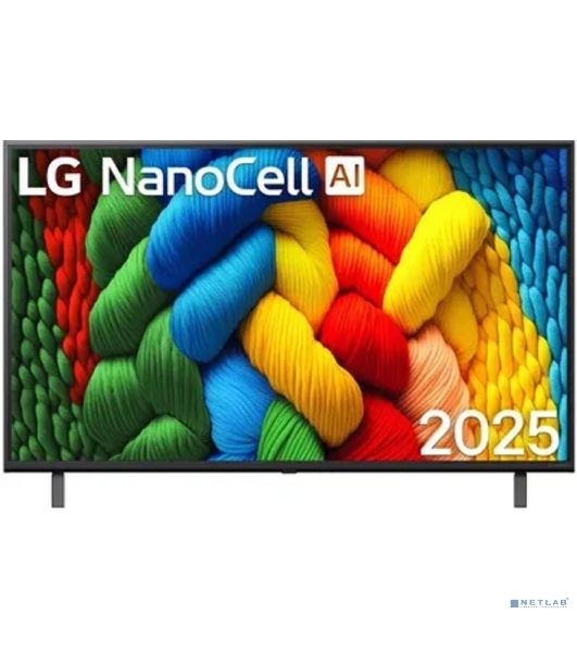 Телевизор LG 65" 65NANO80A6B/ARUG синяя сажа LED 4K UHD 60Hz Smart TV 2GB/8GB