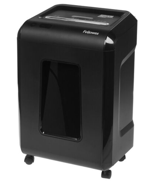 Шредер Fellowes Powershred 92Cs FS-1719301 P-4, 4х38мм, 18лст., 25лтр., уничтожает: скобы, карты, скрепки, CD