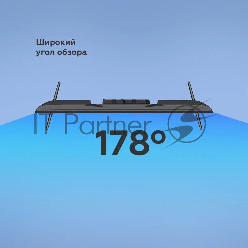 Телевизор BQ 40" 40F32B черный DLED FHD 60Hz