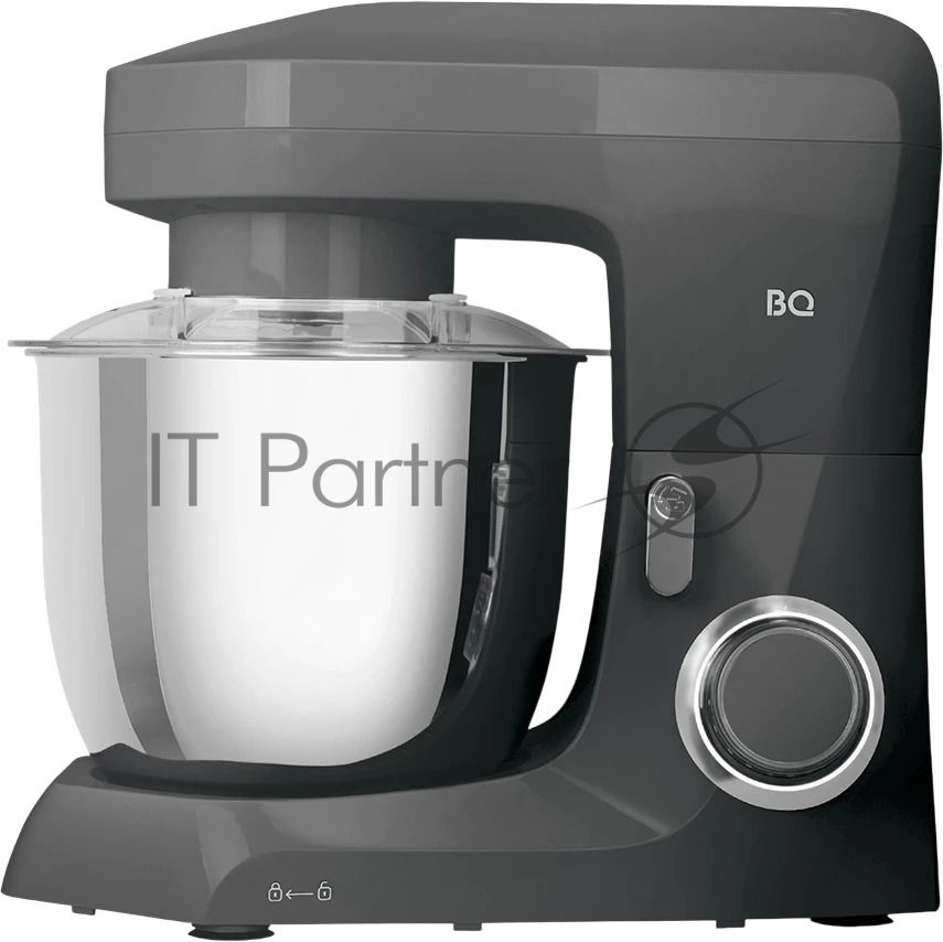 Миксер BQ MX342 серый, стационарный, 1600 Вт, 4.5 л, 10 скоростей