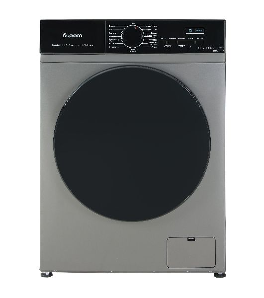 Cтиральная машина Бирюса WM-SN1014/15 M металлик, загрузка фронтальная 10.5 кг, 1400 об/мин, класс: А+++