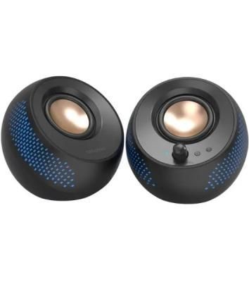 Колонка Creative Pebble X 2.0 черный 30 Вт BT портативная