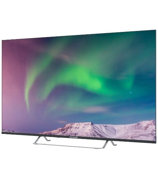 Телевизор PolarLine 55" 55PQ71STC-SM черный QLED UHD 50/60Hz Smart U