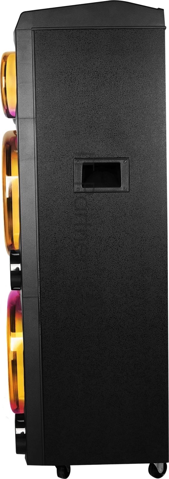Колонка портативная Ural 23 черный 2000W 1.1 BT/3.5Jack/USB-C 15м 7000mAh (УРАЛ МОЛОТ 23)
