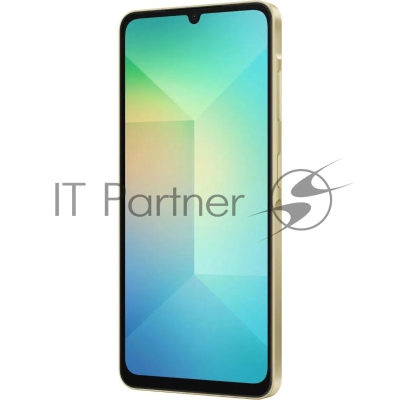 Смартфон Samsung Galaxy A06, 4/64Gb, золотистый