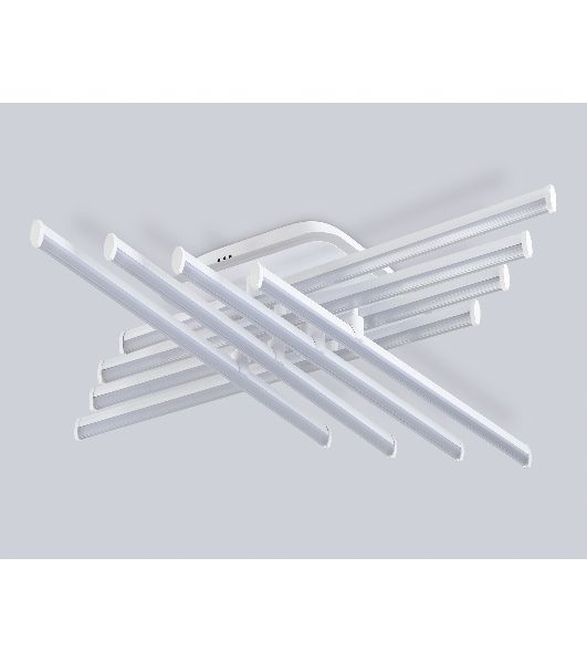 Потолочный светодиодный светильник Ambrella light FL6261 WH белый 130W 3000K-6400K 810*810*130 (ПДУ ИК)