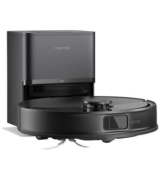 Робот-пылесос Roborock Q8 Max Pro Plus черный, 5200 мАч Li-ion, уборка сухая/влажная, пылесборник контейнер 0,5 л